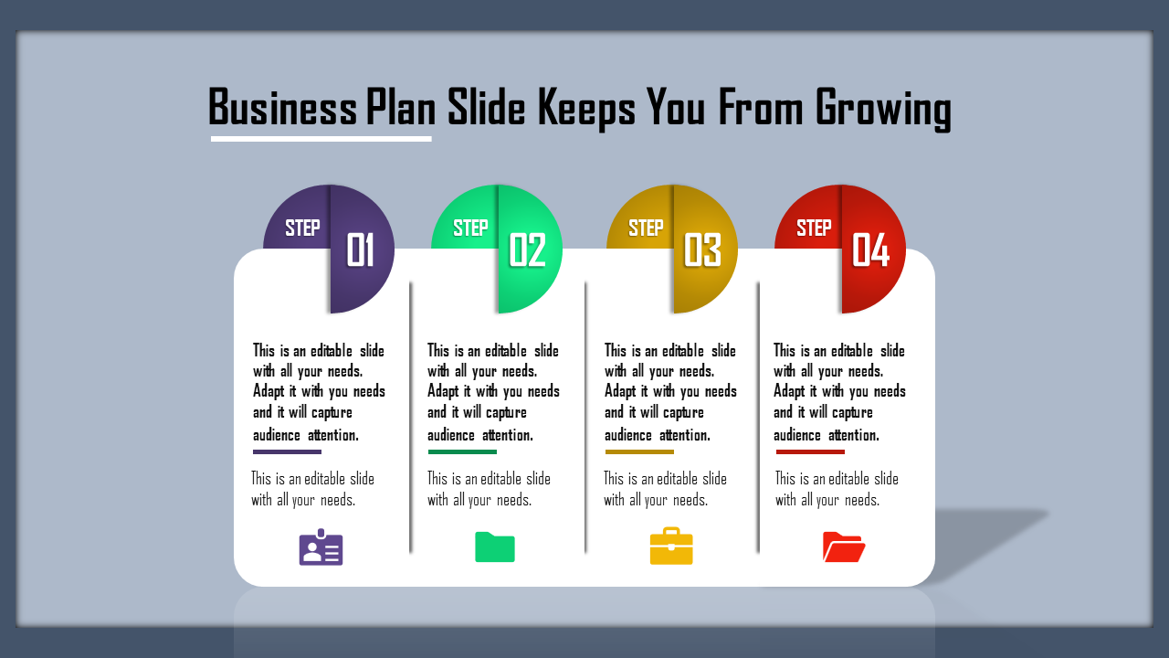 Business Plan Slide and Google Presentation Template